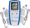 AccuRelief Complete 3-in-1 TENS Unit, EMS, Massager Device - Pain Relief Electric Muscle Stimulator with 4 Electrodes for Neck, Back, and Full Bod...