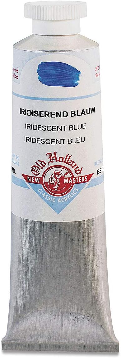 Old Holland New Masters Classic Acrylic 60 ml Tube - Iridescent Blue...