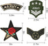 24pcs Soldier Badges Random Styles Embroidered Fabric Iron On or Sew On Cartoon Sticker Patches...