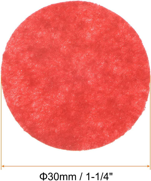 300pcs Round Felt Circles, 30mm 1-1/4" Pre Cut Felt Craft Pads Non-Woven Mini Felt Fabric Circles for DIY Sewing Handcraft Cut Projects Craft Fini...