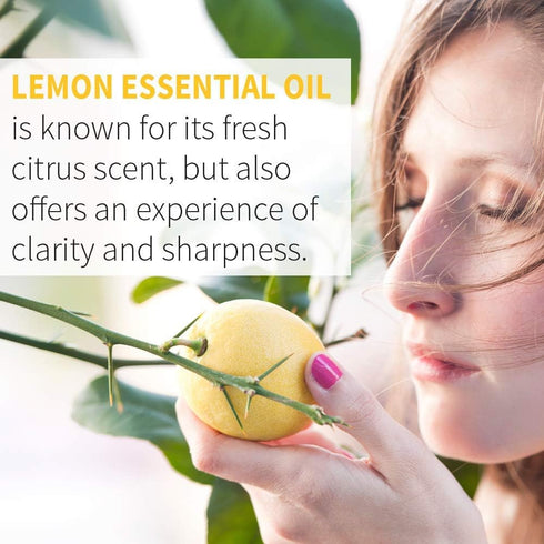 Garden of Life Essential Oil, Lemon USDA Organic & Pure, Clean, Undiluted & Non-GMO for Diffuser, Aromatherapy, Meditation, Joyful, Aromatic, Calm...