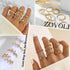 Gold Knuckle Stacking Rings Set for Women, Boho Dainty Sparkle Crystal Rhinestone Moon Star Rings Sets, Vintage Joint Rings Pack Jewelry Gift for ...