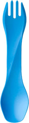 humangear GoBites Uno | Travel & Camping Utensils | Portable & Convertible Dining Ware | Multi-Functional Spork, Light Blue...