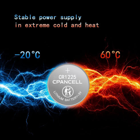 CR1225 Lithium Batteries 3V High Capacity Battery (5 Count)...