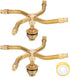 3/4 Arm Automatic Rotary Sprayer, Automatic Rotary Whirling Sprinklers for Plants 360 Degree Rotation Irrigation System Sprinkler Head Spray Diame...