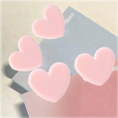 30pcs Heart Shaped Binder Clips,Mini Decorative Paper Clips,Paper and Bag Clips for Coffee Office Photo Picture Pages Holder...