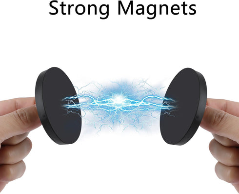 Magnetic Mount Base Compatible with WYZE Pan V3 V2 Security Camera and More Device with a 1/4" Thread, Magnetic Mounting Base Rubber Coated Magnet...