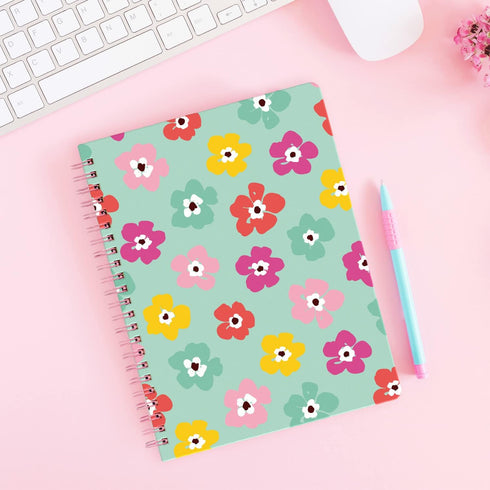 Sweetzer & Orange S&O Cute Spiral Notebooks - College Ruled Spiral Notebook with Pockets - Hardcover Notebook for Women - Cute Notebooks for Schoo...