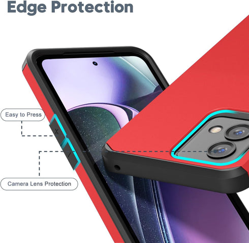 oakxco Slim Protective Case for Motorola Moto G Stylus 5G 2023, Military-Grade Soft Silicone Rubber & Hard Plastic, Heavy Duty Shockproof Bumper D...