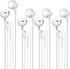 USB Type C Headphone 4 Pack, USB C Earphones Type C Headphones Stereo with Microphone Volume Control Compatible with Samsung Galaxy S20+/S21/S20/G...