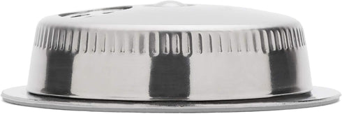 Jarware Stainless Steel Spice Shaker, Regular Mouth Mason Jar Spice Lid...