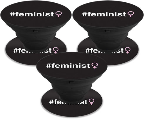 MightySkins Skin Compatible with PopSocket PopSocket - Feminist | Protective, Durable, and Unique Vinyl Decal wrap Cover | Easy to Apply, Remove, ...