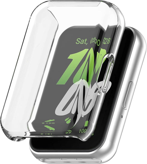 8Pack Screen Protector Compatible with Samsung Galaxy Fit 3 SM-R390 Cases ( Not for Galaxy Fit2/Galaxy Fit) Smartwatch Covers Scratched Resistant ...