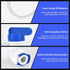 Refrigerator Water Line Kit, CGELE Ice Maker Water Line Kit with 1/4" OD 39.4ft Water Line Reverse Osmosis Quick Connect Fittings Push To Connect ...