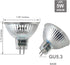 FTL MR16 LED Light Bulbs 3000K Warm White AC/DC 12V Non Dimmable Glass Cover 5W 500lm GU5.3 Spotlight 50W Halogen Replacement for Track Lighting a...