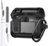 for JBL Vibe 200TWS/JBL Vibe Beam Case Cover Lock Clip with Cleaner Kit,Cool JBL Vibe 200TWS Protective Case Cover Men Women with Carabiner Compat...