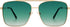SOJOS Trendy Aviator Sunglasses Womens Oversized Retro Rhinestone Double Bridge Square Women Shades SJ1195...