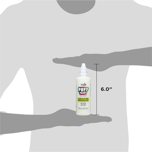 TULIP Puff Paint Glow Natural 4 Fl Oz (Pack of 1)...