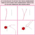 INFUNLY 4pcs Plant Embroidery Starter Kit for Beginners Cactus Cross Stitch Kits for Adults Vase Flower Stamped Stitches Embroidery Sewing Kit wit...