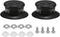uxcell 2pcs Pot Pan Lids Replacement Knob, Plastic Pan Cover Holding Handles Fits Skillets and Kitchen Cookware Covers, Black...