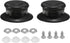 uxcell 2pcs Pot Pan Lids Replacement Knob, Plastic Pan Cover Holding Handles Fits Skillets and Kitchen Cookware Covers, Black...