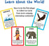 University Games Scholastic The World Travel Card Game, Perfect for Summer Learning for Kids, Learn About The World, for 2 or More Players Ages 6 ...