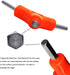 3-Way Bike Hex Wrench Set, Y Allen Wrench All-In-One Multifunctional Biking Maintenance Tool Cycling Torque Spanner Internal Hex Key Repair Tool f...