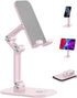OCYCLONE Cell Phone Stand, Angle Height Adjustable iPhone Stand for Desk, Cell Phone Holder iPad Tablet Stand Compatible with iPhone 15 14 13 11 1...