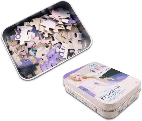 Frozen Mini Puzzle Set for Toddlers, Kids - Bundle with Mini Frozen Puzzle for Travel, Games, Activities, More Plus Stickers | Frozen Travel Toys ...