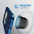 Liddle Speaker Magnetic Small Bluetooth Speaker Support MagSafe for iPhone 12/13/14/15, Wall Mountable Mini Bluetooth Speaker for Golf Cart, Magne...