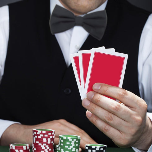Brybelly Formal Black Casino and Poker Dealer Clip On Bow Tie...