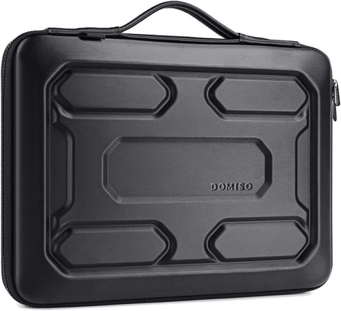 DOMISO 17 inch Laptop Sleeve with Handle Shockproof Computer Bag Waterproof EVA Protective Carrying Case for 17.3" MSI GS73VR Stealth Pro/HP Envy ...