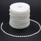 Jerler Pearl Trim Garland Artificial Pearl Bead Chain Trim Strands Roll, Ideal for DIY Crafts, Christmas, Wedding, Bouquet and Party Decoration (W...