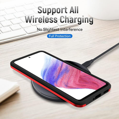 for Samsung A53 5G Case, Galaxy A53 5G Case with Screen Protector,Full Body Protection Durable Rubber Cover Phone Case for Samsung Galaxy A53 5G,R...
