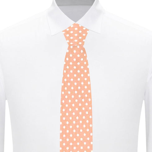 Jacob Alexander Polka Dot Print Men's Slim 2.75" Polka Dotted Tie...