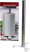 Stainless Steel Suction Cup Paper Towel Holder Kitchen Bathroom Spare Toilet Paper Holder with Nonslip Stable Super Suction Grip Base Countertop (...