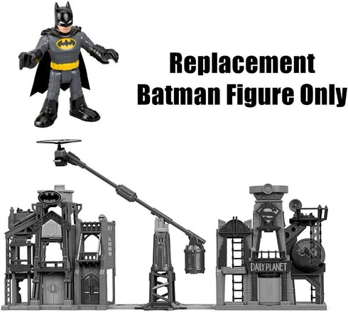Imaginext Replacement Figure Playset DHT62 - DC Superfriends Super Hero Flight City ~ Replacement Batman Figure...