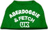 Mirage Pet Products 16-Inch Aberdoggie UK Screenprint Shirts, X-Large, Brown...
