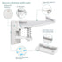 Inaya Cabinet Locks Child Safety Latches - Baby Proofing Cabinets & Drawers Locks - Child Proof Your Home - No Drilling & No Tools Required! (12 P...