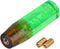 Car Shift Knob Head, Universal Two-Color Crystal Bubble Shift Gear Knob Manual Gear Stick Lever Head with 8mm 10mm Thread (Green Brown)...