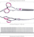 Dog Grooming Scissors Kit with Safety Round Tips, 3 in 1 Professional Dog Grooming Scissors, 4CR Stainless Steel Pet Grooming Shears for Dog, Cat,...