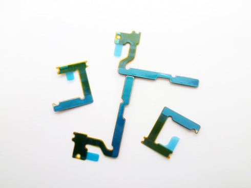 2X Power On Off Volume Side Button Key Flex Cable Connector Module Replacement Compatible with Samsung Galaxy A20S A207...