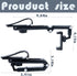 Cell Phone Holder for Car Mount Clip for Car Cellphone 360° Rearview Phone Holder for Car Sun Visor Perfectly for iPhone Pro, 15/14/13/12/XR/XS, S...