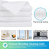 HOMEXCEL White Microfiber Cleaning Cloth, 12 Pack Premium Microfiber Towels for Cars, Lint Free, Scratch-Free, Highly Absorbent, Reusable Cleaning...