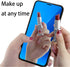 2 Pack Outer Anti-Blue Privacy Tempered Glass For Samsung Galaxy Z Fold 5 / Z Fold 4 Front Mirror Anti-Spy Screen Protector Anti-Peeping Full Cove...