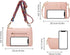 Makes Small Crossbody Bags for Women Gifts Shoulder Purses Vegan Leather Handbags with adjustable 2 Guitar Wide Straps...