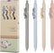VICO 4PCS Cat Gel Pens Fine Point (0.5mm) - Quick Dry Black Ink Pens, Cute Writing Pens for Cat Lovers, Perfect for School & Office...