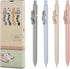 VICO 4PCS Cat Gel Pens Fine Point (0.5mm) - Quick Dry Black Ink Pens, Cute Writing Pens for Cat Lovers, Perfect for School & Office...