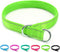 Reflective Slip Collar, Soft Nylon Training Choke Collar for Dogs in Green 22", Wide 1"(Suitable for Dog Weight Around 39-60 pounds)...