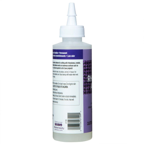 Aleene's Rhinestone Adhesive 4 fl oz Liquid Glue for Jewels, Crystals, Rhinestones, and Embellishments - Dries Clear...